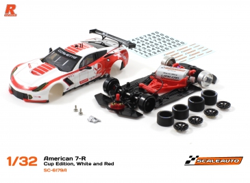 SC-6179a  Corvette C7R Cup car Type R White/red  Race kit