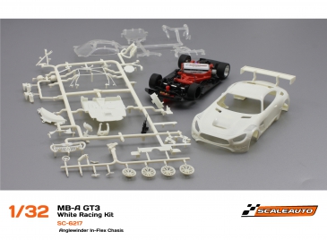 SC-6217 MERCEDES GT3 1:32 scale WHITE KIT