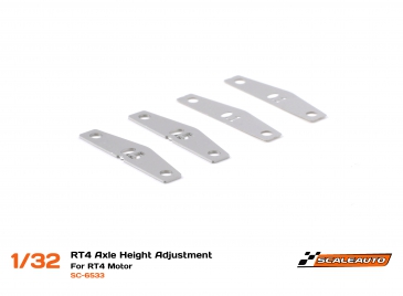 SC-6533 RT4 Axle Ht. Adjustments for RT4 motor