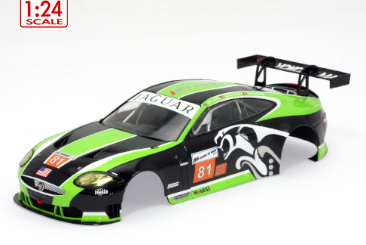 SC-7023B Jaguar XKR-RSR LeMans 2010 body only 1:24th scale