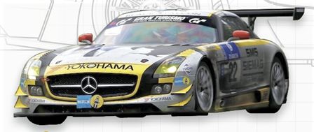 SC-7026b A/O Mercedes Benz SLS GT3 painted body preorder