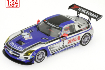 SC-7027 Mercedes Benz SLS AMG GT3 #3  1:24 scale Slot Car