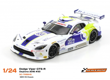 SC-7066HS "Home Series" 1:24 scale Dodge Viper#33