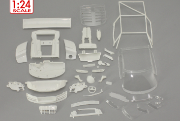 SC-7616 Audi GT3 spare body parts.