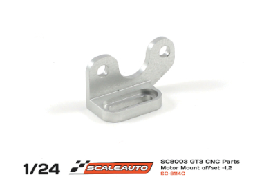 SC-8114C Motor mount set. CNC aluminum  offset 1.2mm