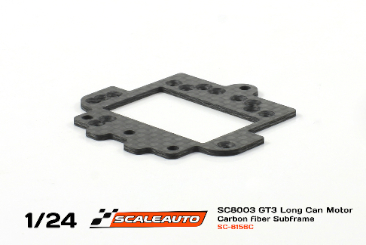 SC-8156c  8003 motor subframe 1.2mm, Long can. Carbon fiber