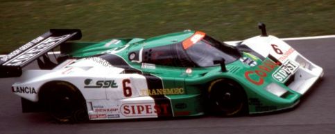 SICA21e 'Coral' Lancia LC2-85 #6  Brands Hatch