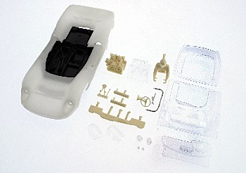 TOP-3009 1/24th scale Resin Slotcar body Lola T70 spyder