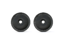 W17308225P 17.3x8.2x2.5mm plastic wheels, (2x)