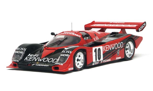 BRM002 Porsche 962C - Kenwood Black & Red #10