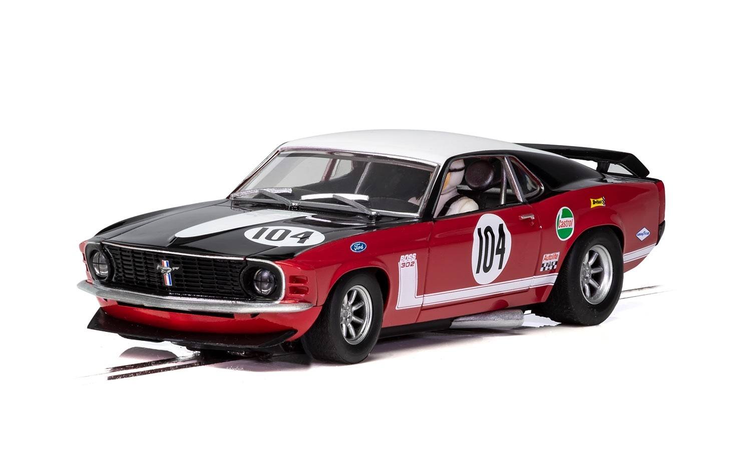 C3926 Ford Mustang Boss 1970 Frank Gardner British Saloon Car.