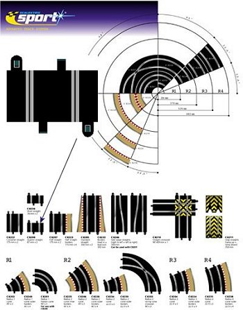 C8200 Quarter Straight 87mm (2 pieces)