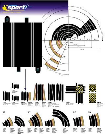 C8207 Half Straight 175mm (2 pieces)