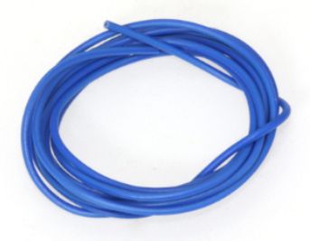 SC-1633 Silicone wire 1mm x 1 meter blue