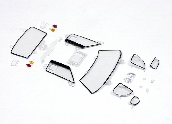 SICS18V Ford GT40 Transparent Parts