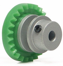 SIGI24-Al 24t Inline Crown Gear Aluminum Hub