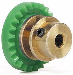 SIGI24-Bz 24t Inline Crown Gear Bronze Hub