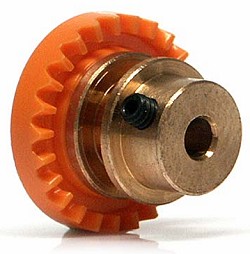 SIGI25-Bz Inline Crown Gear, 25t, Bronze Insert