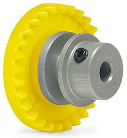 SIGI28-Al 28t Inline Crown Gear Aluminum Hub