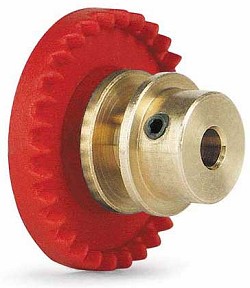 SIGI30-Bz 30t Inline Crown Gear Bronze Hub