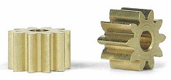 SIPS10 10t Brass Sidewinder Pinion (2) 6.5mm diameter