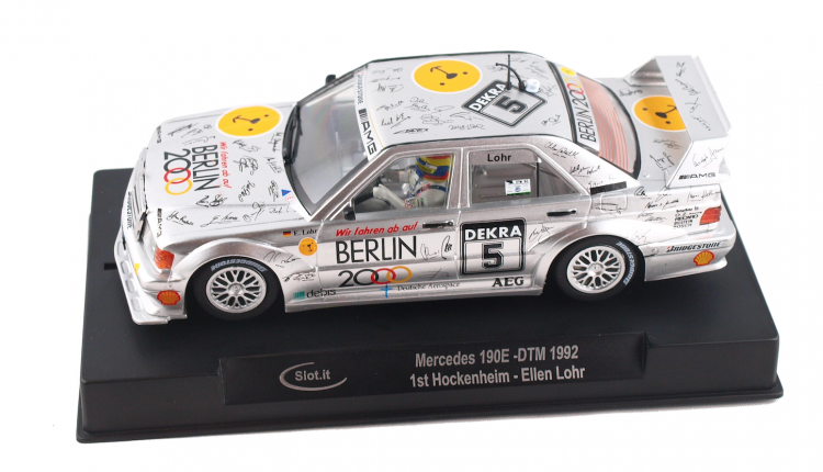 SICA44C Slot.It Mercedes 190E DTM #5 1st Hockenheim 1992