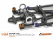 SC-8200a 1:24 Sport XS S-Can Chassis Kit 1.5 mm Steel Base