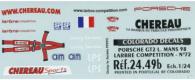 CRP-2449 Decals 1/24 Porsche 911 GT2 #72 'Chereau'