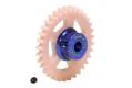 SC-1153 Nylon Spur Gear 33t diam 17.5mm, pink, for 3/32