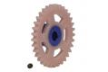 SC-1153 Nylon Spur Gear 33t diam 17.5mm, pink, for 3/32