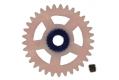 SC-1153 Nylon Spur Gear 33t diam 17.5mm, pink, for 3/32