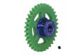 SC-1154 Nylon Spur Gear 34t diam 17.5mm green, for 3/32