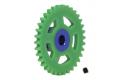 SC-1154 Nylon Spur Gear 34t diam 17.5mm green, for 3/32