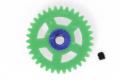 SC-1154 Nylon Spur Gear 34t diam 17.5mm green, for 3/32