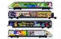 R1253M THE BEATLES 'YELLOW SUBMARINE' EUROSTAR TRAIN SET